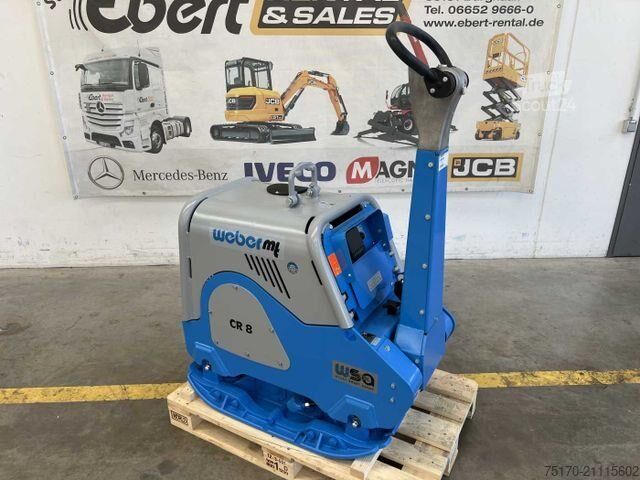 Blietejs Weber CR 8 WSA Hatz-Diesel / 608 kg Rüttelplatte