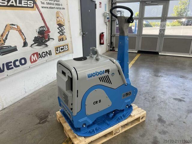 Blietejs Weber CR 8 WSA Hatz-Diesel / 608 kg Rüttelplatte