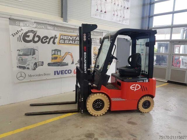 Vysokozdvižný vozík EP Equipment EFL181 / Triplex: 4,80m / SS / DEMO