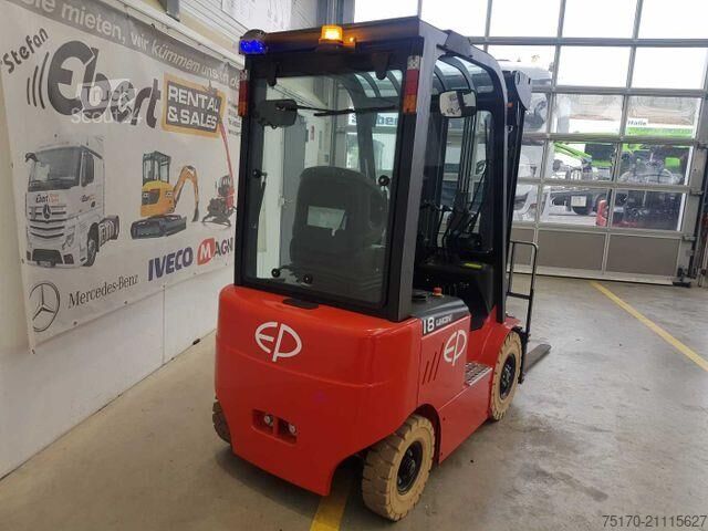 Vysokozdvižný vozík EP Equipment EFL181 / Triplex: 4,80m / SS / DEMO