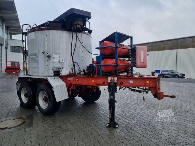 Linnhoff ZA 18 cuiseur d'asphalte DA 6 Linnhoff ZA 18 Asphaltkocher DA 6