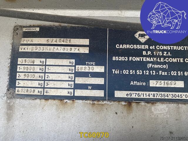 Gekoeld/bevroren transport Samro 