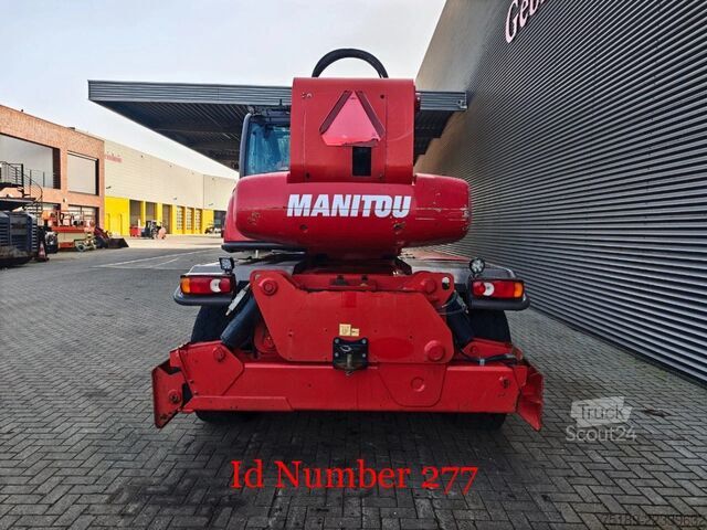 Rotējošs teleskopiskais rokturis Manitou MRT 2150+ Privilege Radio Remote Winch Forks!