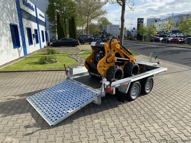 Radlader Mini-Radlader + Tieflader Berger Kraus Miniradlader BK323S 23PS *GABELPAKET*