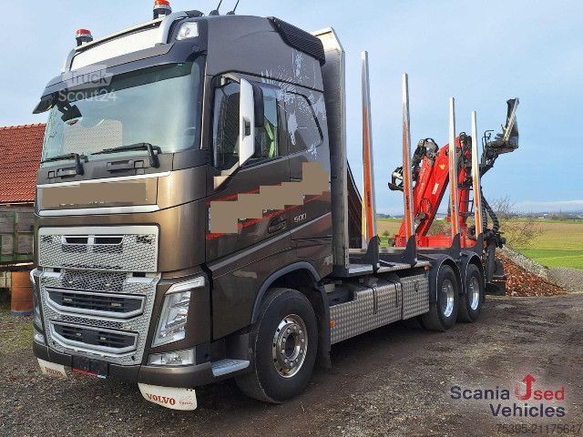 Camion forestier Volvo FH 500 6X4 Holztransport
