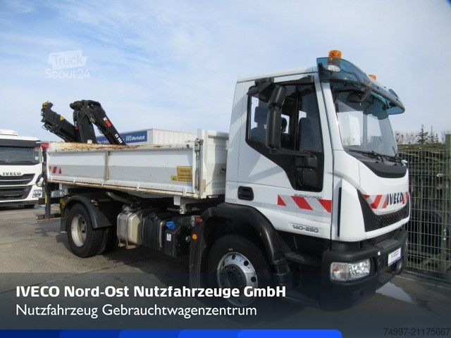Pašizgāzējs kravas automašīna IVECO ML140E25K  / HIAB  XS 088 / Funk / Greifer