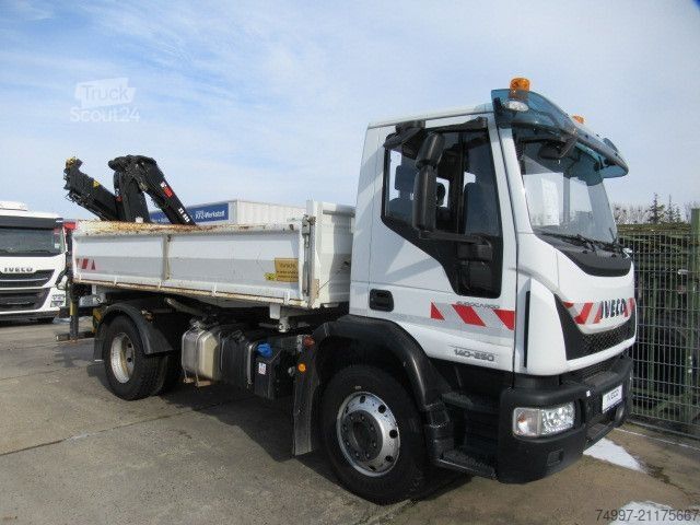 Savitvežis IVECO ML140E25K  / HIAB  XS 088 / Funk / Greifer