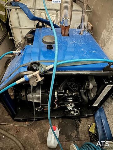  Ifor Williams cabinet trailer w/ Nilfisk High-pressure washer