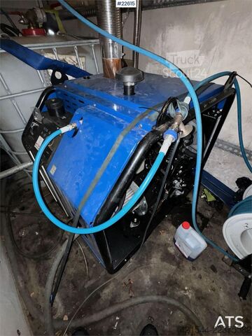  Ifor Williams cabinet trailer w/ Nilfisk High-pressure washer