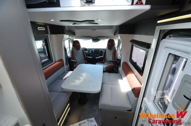 Half-integraal camper CHALLENGER X 250 Rabatt 18.545,-€ |Arctic|Connect|Markise