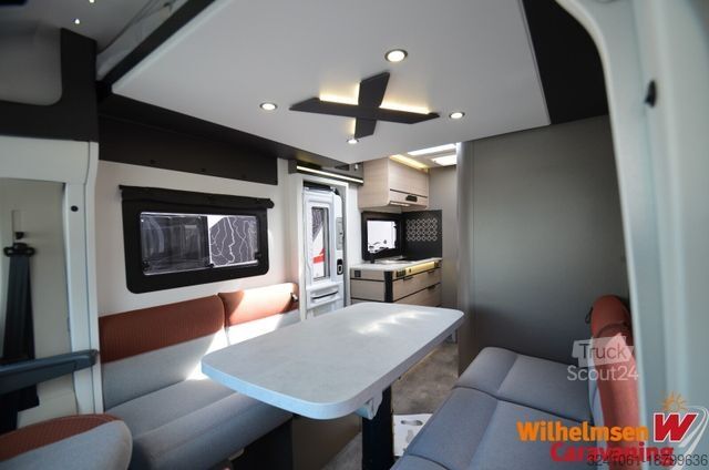 Half-integraal camper CHALLENGER X 250 Rabatt 18.545,-€ |Arctic|Connect|Markise