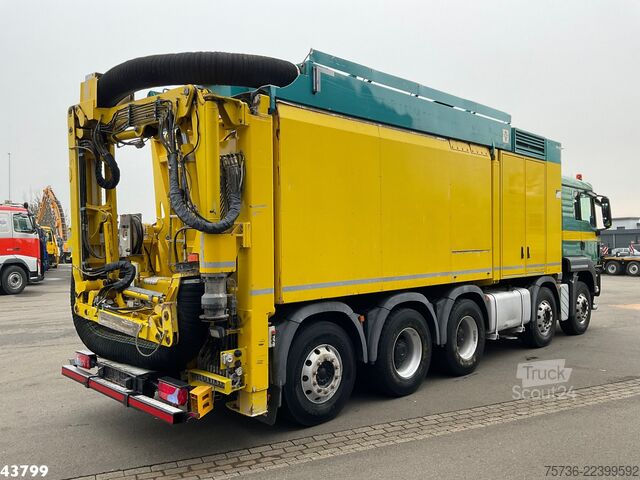 Imuajoneuvo Man TGS 35.480 10x4  RSP Tridem Saugbagger 10m³