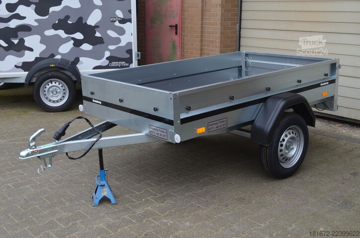 Auto prikolica Brenderup Anhänger NEU 750 Kg Tieflader 204x116