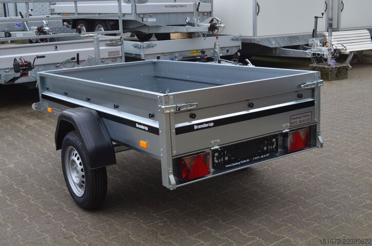 Auto prikolica Brenderup Anhänger NEU 750 Kg Tieflader 204x116