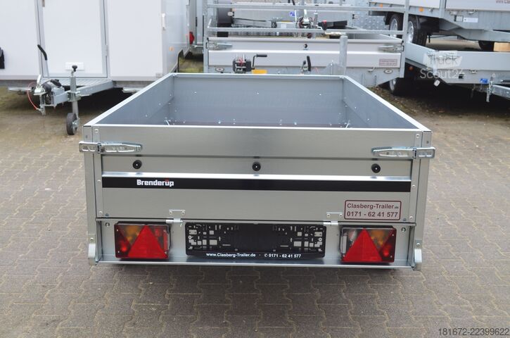 Auto prikolica Brenderup Anhänger NEU 750 Kg Tieflader 204x116