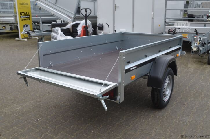 Auto prikolica Brenderup Anhänger NEU 750 Kg Tieflader 204x116