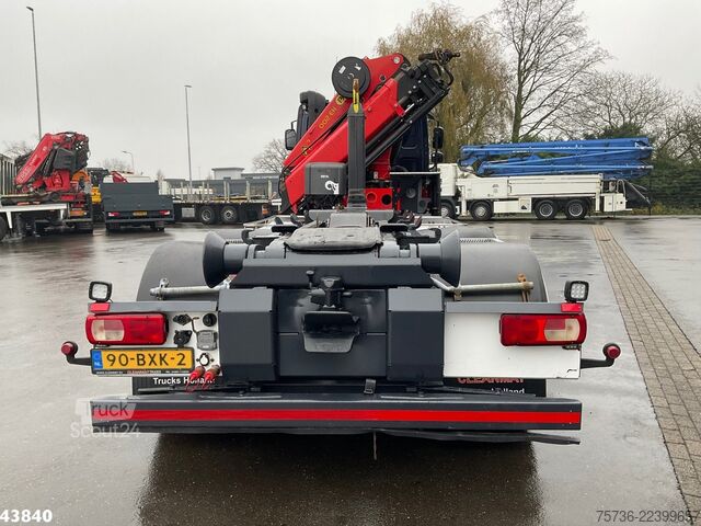 System med krokarm DAF FAD CF 530 8x4 Euro 6 Palfinger 33 Tonmeter laa...