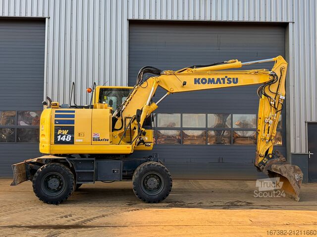 Máquina de manuseamento de materiais Komatsu PW148-10
