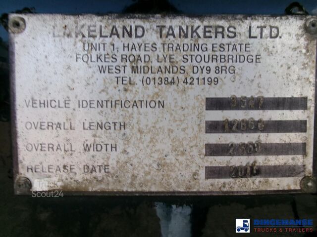 Δεξαμενή Lakeland Fuel tank alu 43 m3 / 6 comp