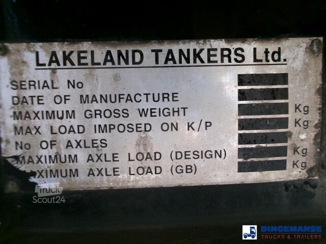 Δεξαμενή Lakeland Fuel tank alu 43 m3 / 6 comp