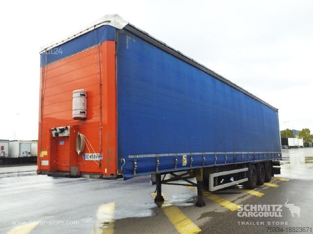Auflieger mit Pritsche & Plane Schmitz Cargobull Semitrailer Curtainsider Standard