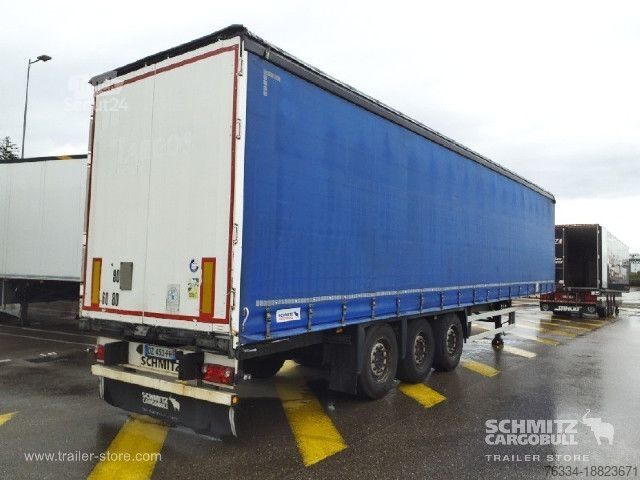 Auflieger mit Pritsche & Plane Schmitz Cargobull Semitrailer Curtainsider Standard