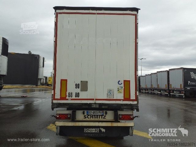 Auflieger mit Pritsche & Plane Schmitz Cargobull Semitrailer Curtainsider Standard