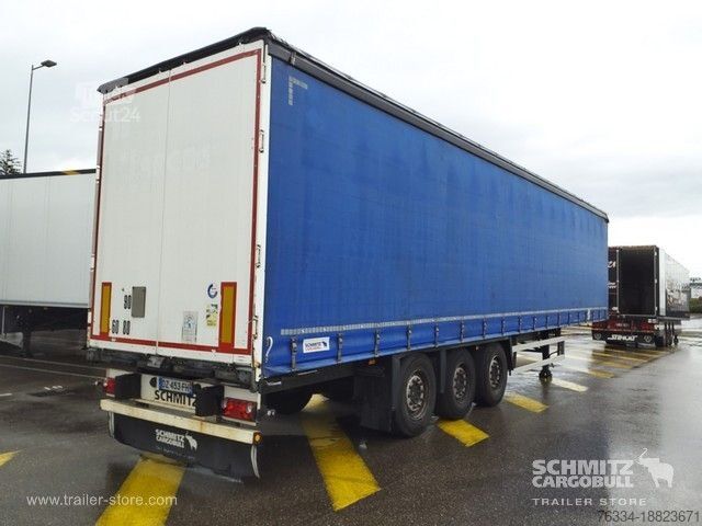 Auflieger mit Pritsche & Plane Schmitz Cargobull Semitrailer Curtainsider Standard