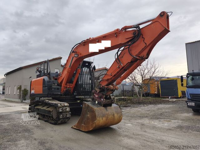 Raupenbagger Hitachi ZX160LC-6 Kettenbagger Schnellwechsler Tieflöffel