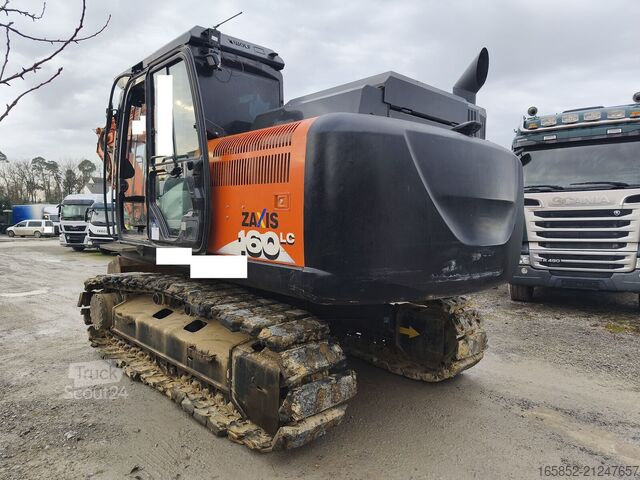 Raupenbagger Hitachi ZX160LC-6 Kettenbagger Schnellwechsler Tieflöffel