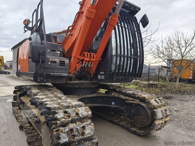 Raupenbagger Hitachi ZX160LC-6 Kettenbagger Schnellwechsler Tieflöffel