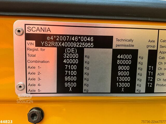 Bergingsvoertuig Scania R730 V8 8x4 Euro 6 Retarder Recovery truck Just...