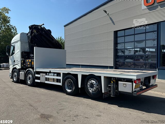 Camião-grua DAF FAX XF 530 Euro 6 HMF 95 Tonmeter laadkraan + F...