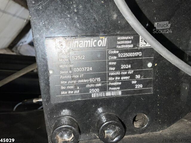 Nosturiauto DAF FAX XF 530 Euro 6 HMF 95 Tonmeter laadkraan + F...