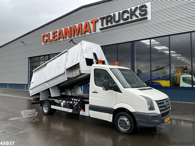 Hulladékgyűjtő jármű VW Crafter 2.5 TDI Terberg zijlader Just 115.247 Km!