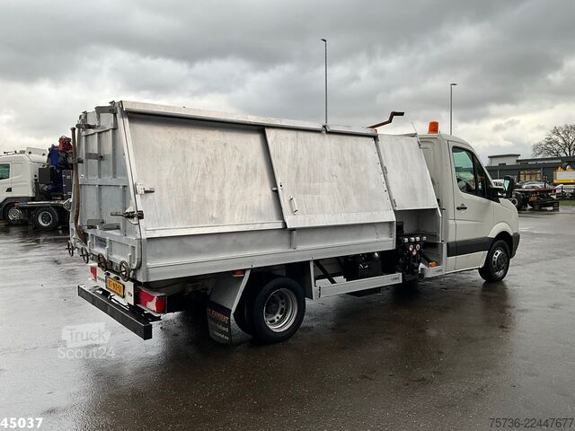 Hulladékgyűjtő jármű VW Crafter 2.5 TDI Terberg zijlader Just 115.247 Km!