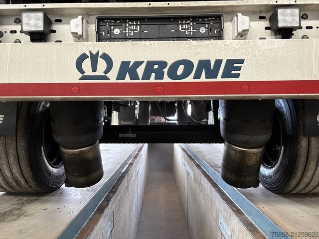 Cserélhető alvázas pótkocsi Krone Lafette Breitreifen 445 + langer Hub