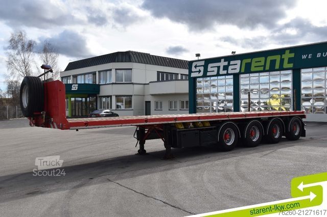 Pracovná plošinová náves Hangler Plateau 2x Lenkachse 1x Liftachse SAF