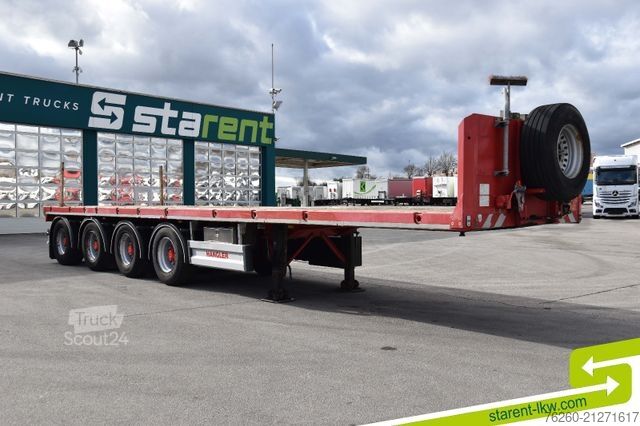 Pracovná plošinová náves Hangler Plateau 2x Lenkachse 1x Liftachse SAF