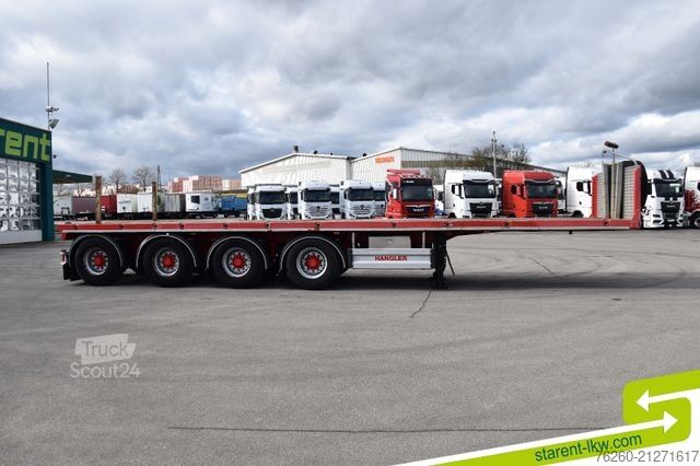 Pracovná plošinová náves Hangler Plateau 2x Lenkachse 1x Liftachse SAF