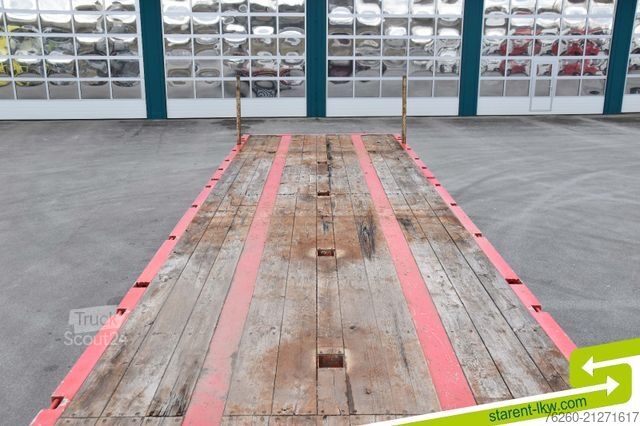 Pracovná plošinová náves Hangler Plateau 2x Lenkachse 1x Liftachse SAF