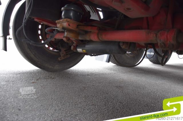 Pracovná plošinová náves Hangler Plateau 2x Lenkachse 1x Liftachse SAF