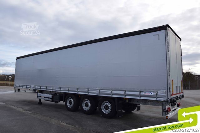 Otvorený náves s plachtou SCHMITZ CARGOBULL NEUE Plane, XL Zertifikat, Multilook, Alu-Latten