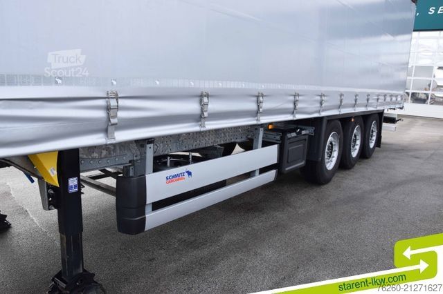 Otvorený náves s plachtou SCHMITZ CARGOBULL NEUE Plane, XL Zertifikat, Multilook, Alu-Latten