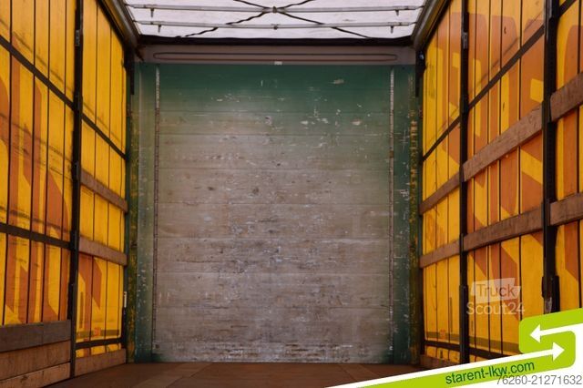 Otvorený náves s plachtou KÖGEL Palettenkasten Lochrahmen SAF - Achsen