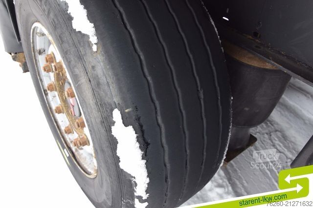 Otvorený náves s plachtou KÖGEL Palettenkasten Lochrahmen SAF - Achsen