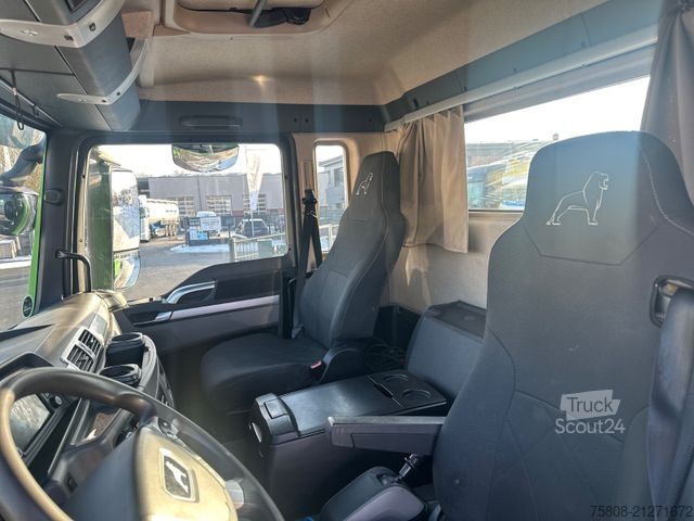 Camion benne à bras amovible MAN TGS 26.470 6x2 Abroller  HYVA Lift/Lenk