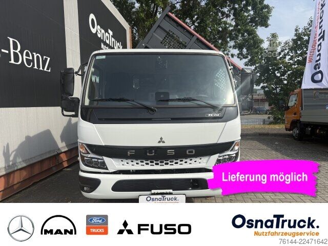 Trevägs tippbil FUSO Canter 7C18 3-Seitenkipper Klima,Nutzlast 3800KG