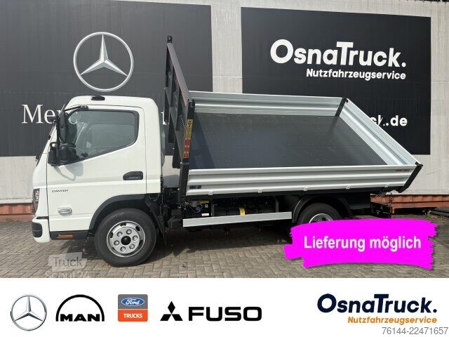 Tippbil skåpbil Mitsubishi Canter 7C18 3-Seitenkipper Klima,Nutzlast 3800KG