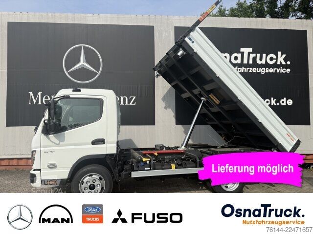 Tippbil skåpbil Mitsubishi Canter 7C18 3-Seitenkipper Klima,Nutzlast 3800KG